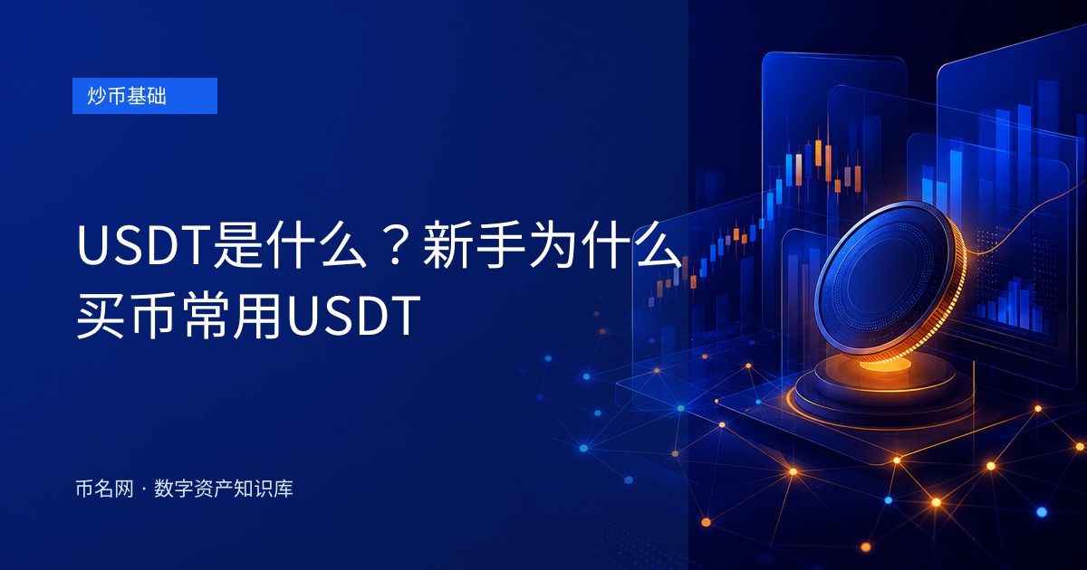 USDT是什么?新手为什么买币常用USDT