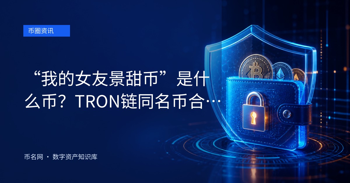 “我的女友景甜币”是什么币？TRON链同名币合约与风险说明
