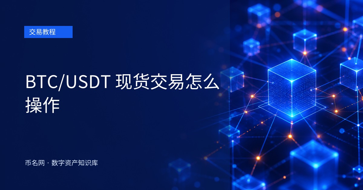 BTC/USDT 现货交易怎么操作