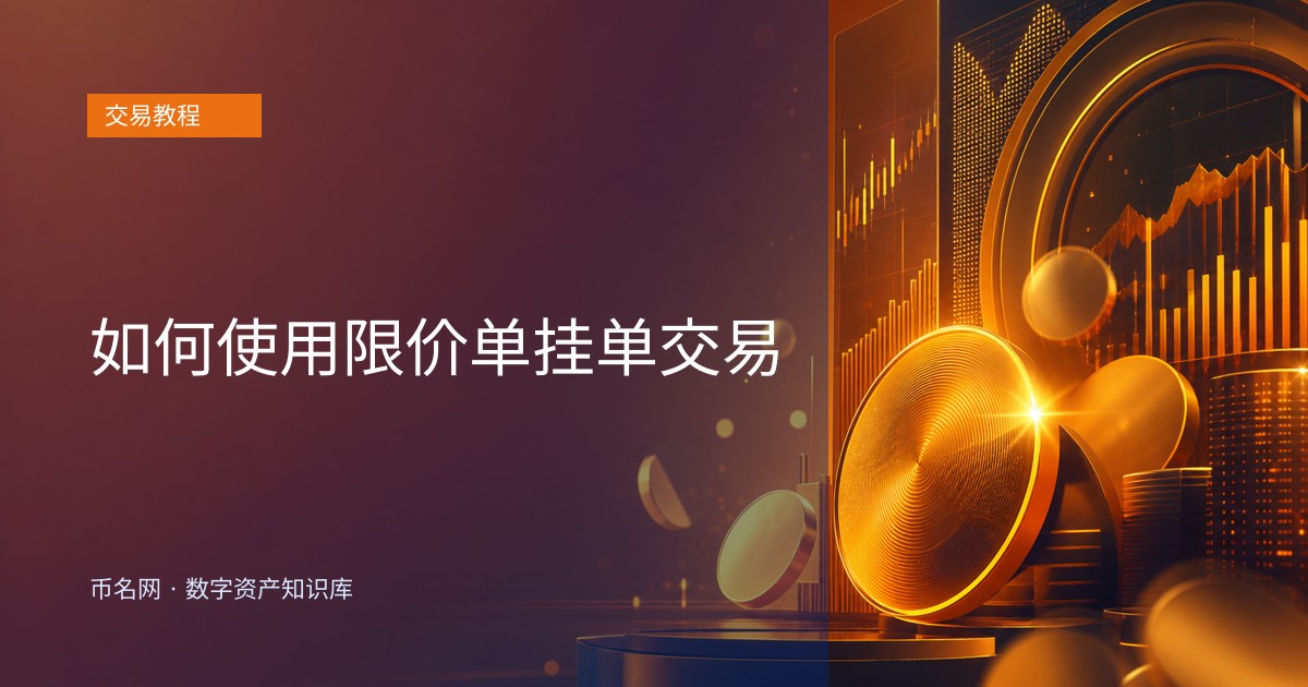 如何使用限价单挂单交易