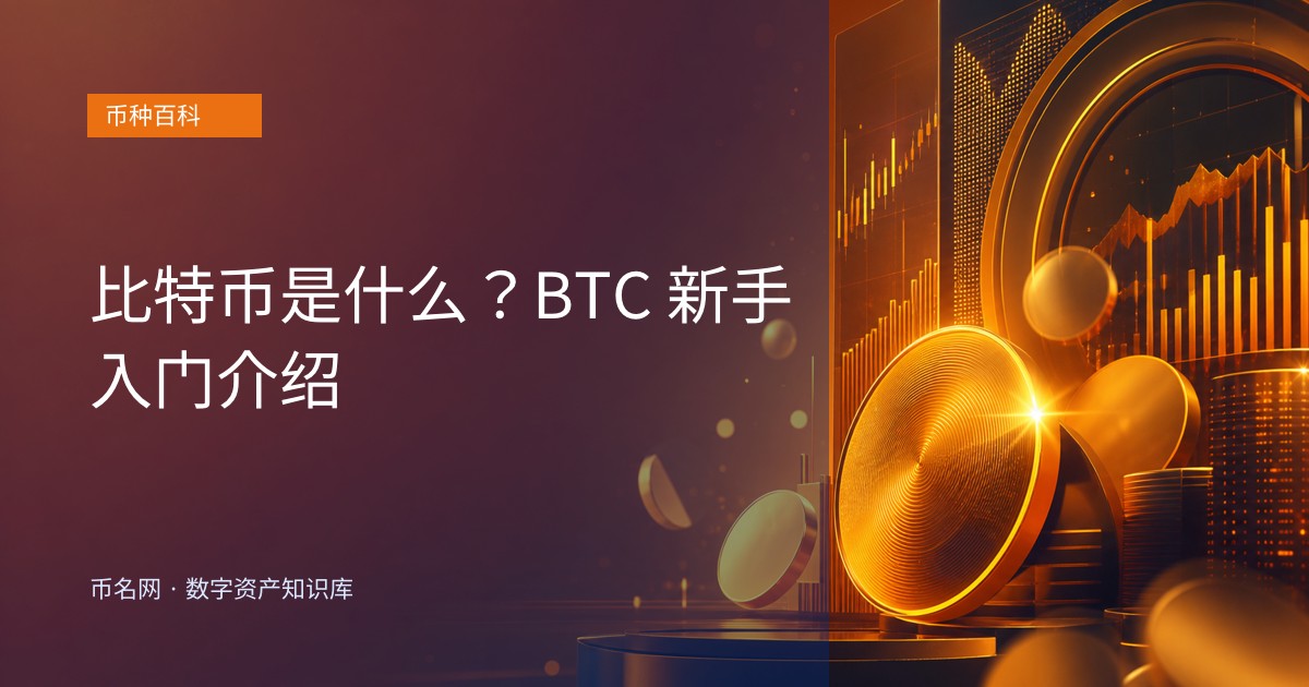 比特币是什么?BTC 新手入门介绍