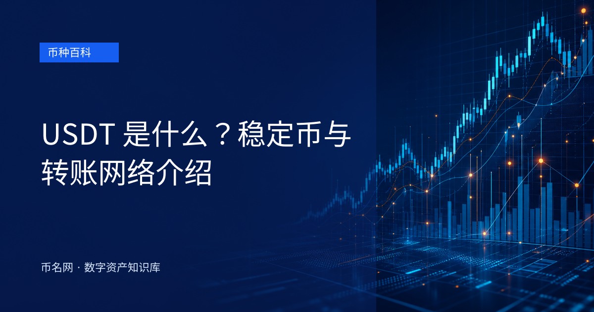 USDT 是什么？稳定币与转账网络介绍