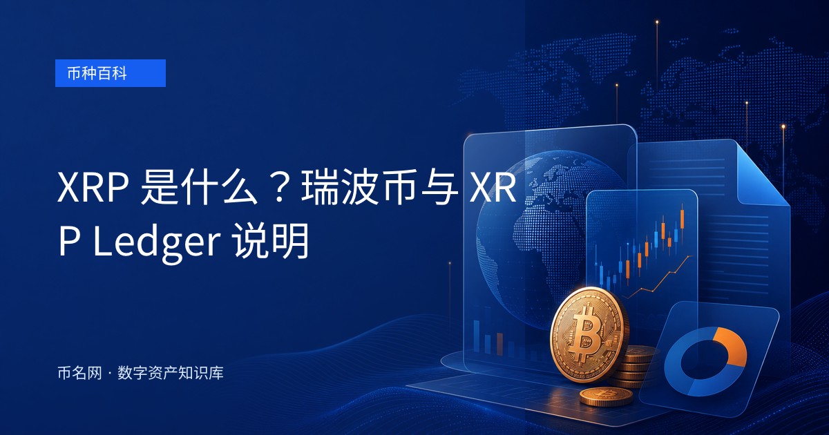 XRP 是什么？瑞波币与 XRP Ledger 说明