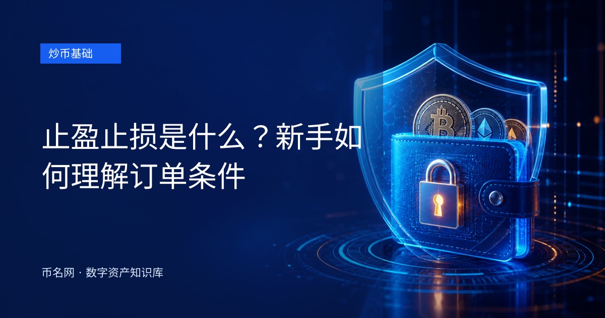 止盈止损是什么？新手如何理解订单条件
