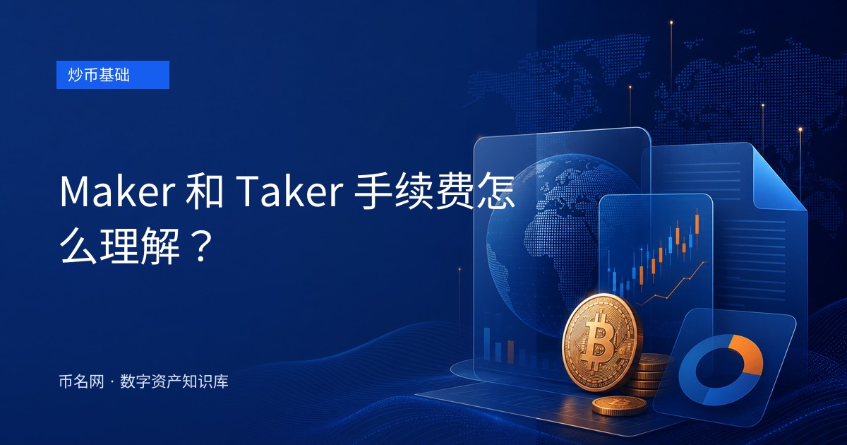 Maker 和 Taker 手续费怎么理解？