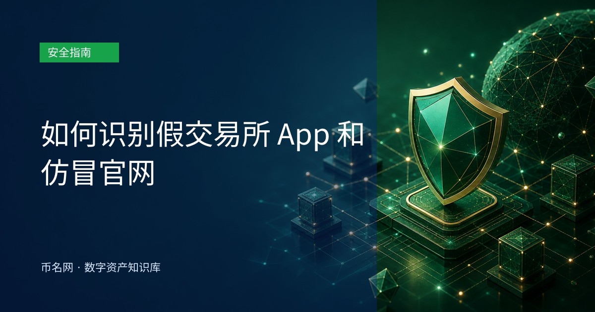 如何识别假交易所 App 和仿冒官网