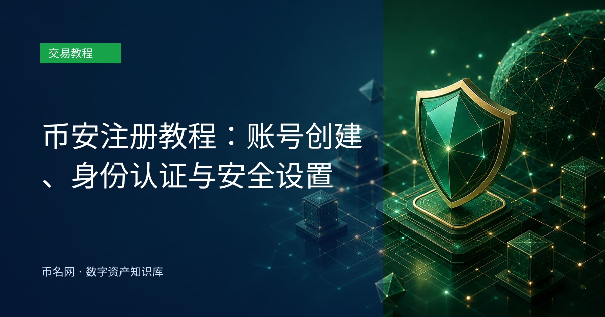 币安注册教程：账号创建、身份认证与安全设置